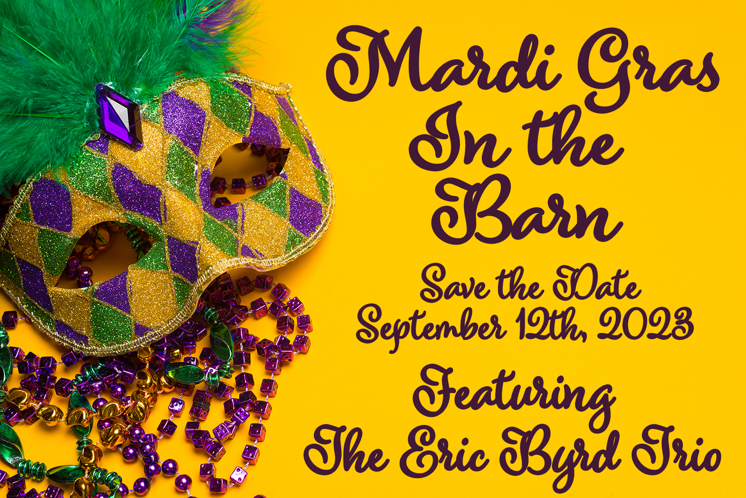 Deep Creek Watershed Events: Mardi Gras at the Barn